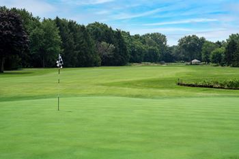 Golf course & water views